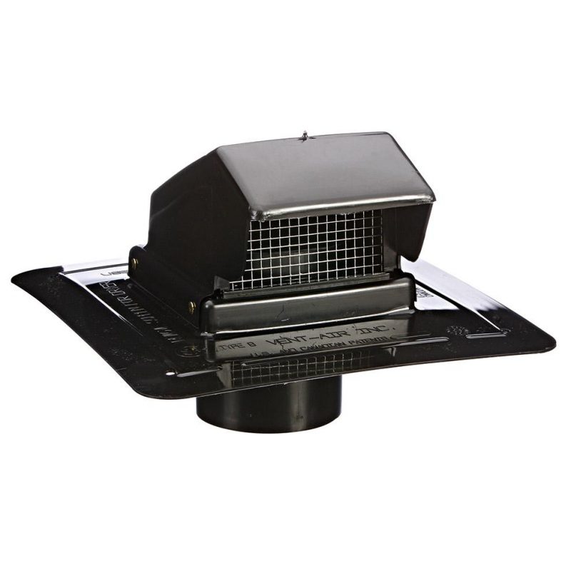 Plastic Exhaust Vent 4" Eurotech Roofing Supply