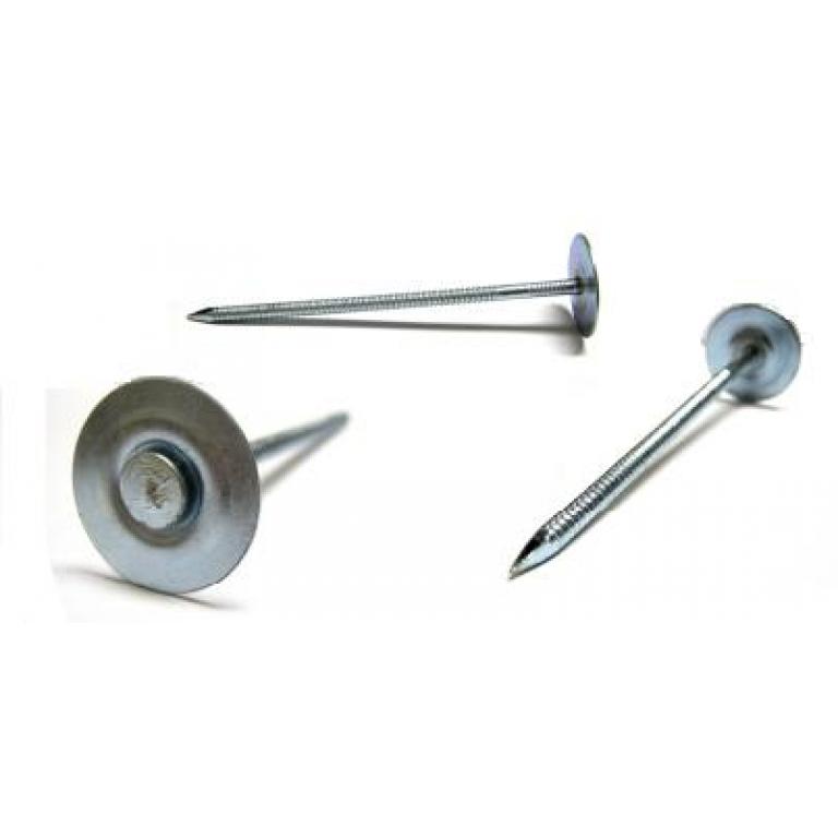 Round Cap Nails Galvanized Eurotech Roofing Supply